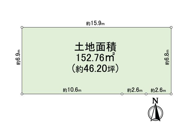 大阪府八尾市東山本新町8丁目の売地情報（FMKAGA60）｜三井の