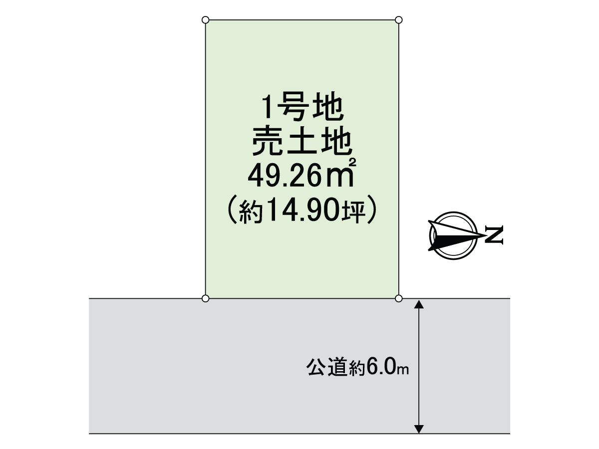 大阪府柏原市大正3丁目 区画図 区画図