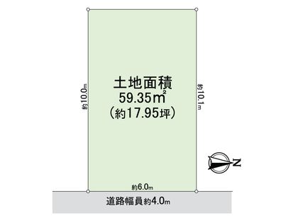 大阪府東大阪市新池島町2丁目 区画図