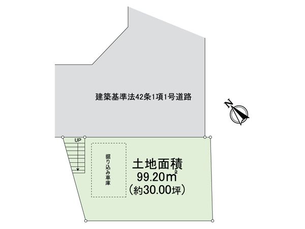 大阪府柏原市田辺2丁目 区画図