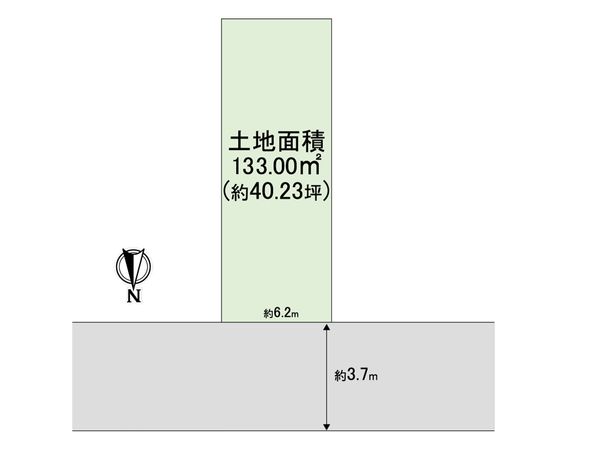 大阪府東大阪市吉田3丁目 区画図 大阪府東大阪市吉田3丁目 区画図