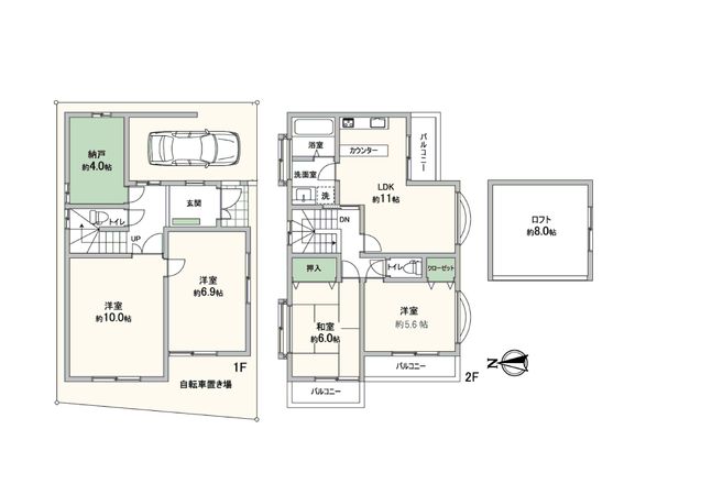 間取図(平面図)