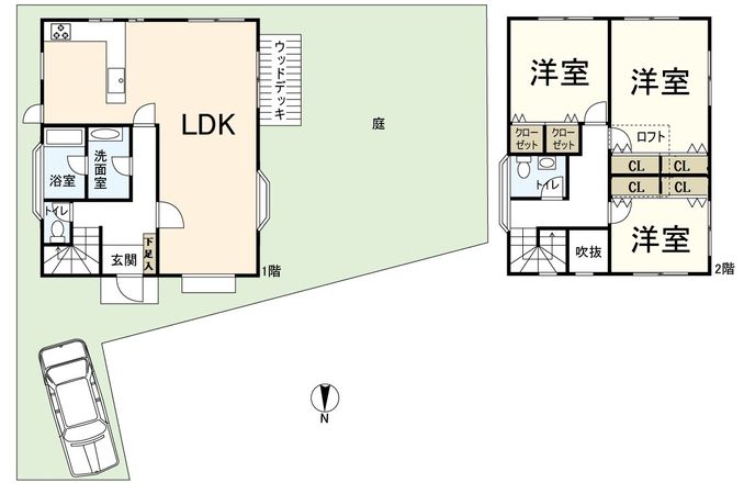 間取図(平面図)