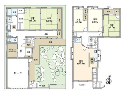 東大阪市小阪2丁目 間取図(平面図)