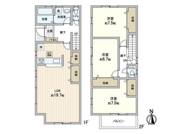 間取図(平面図)