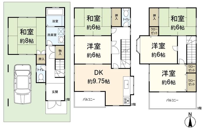 間取図(平面図)