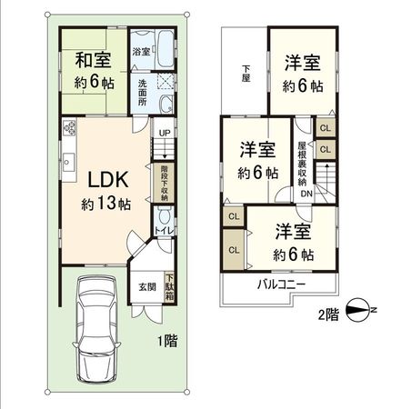 間取図(平面図)