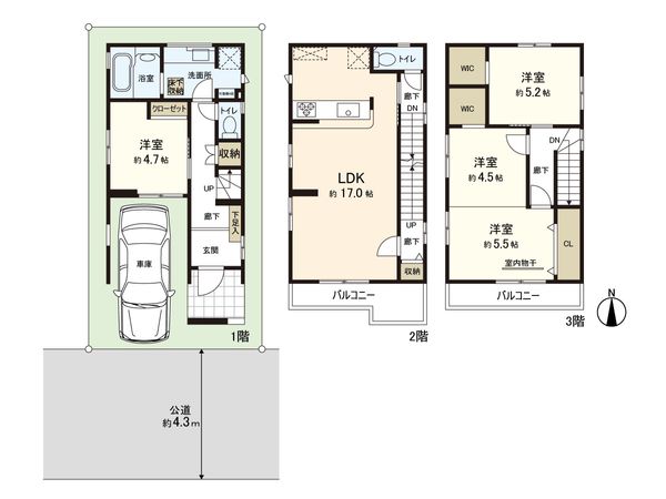 間取図(平面図)