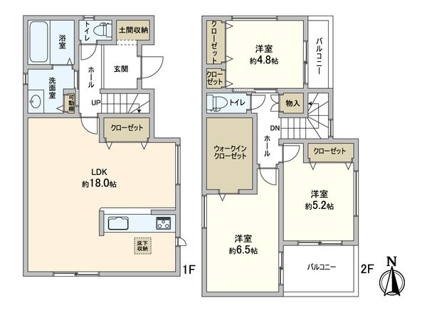 大阪府八尾市長池町1丁目 間取図(平面図) 大阪府八尾市長池町1丁目 間取図(平面図)