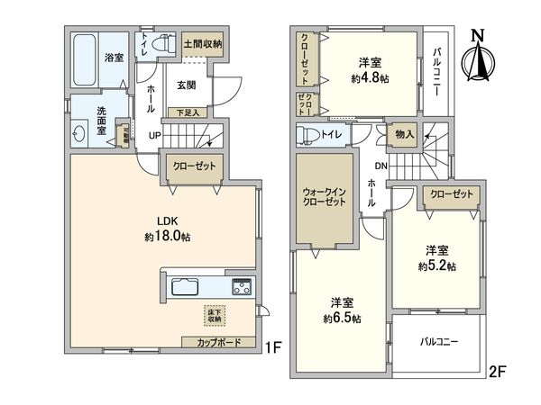 大阪府八尾市長池町1丁目 間取図(平面図) 大阪府八尾市長池町1丁目 間取図(平面図)