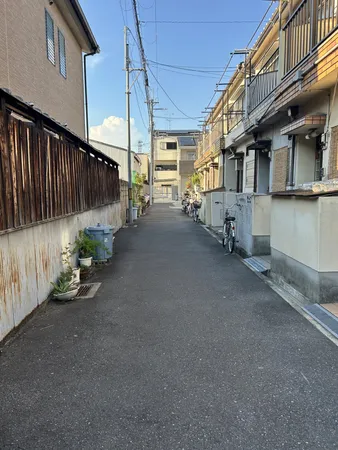 前面道路