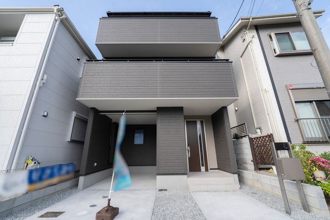 東大阪市金岡1丁目 新築2号棟 外観 東大阪市金岡1丁目 新築2号棟 外観