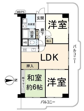 間取図(平面図)