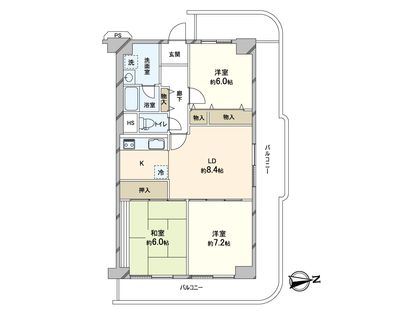 間取図(平面図)