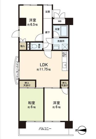 間取図(平面図)