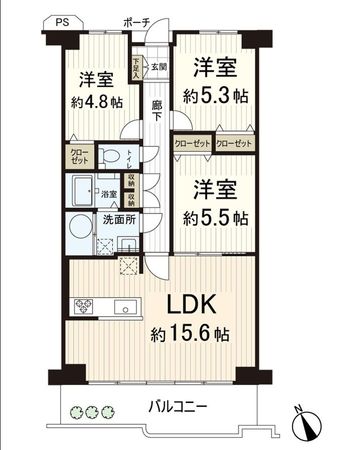 間取図(平面図)