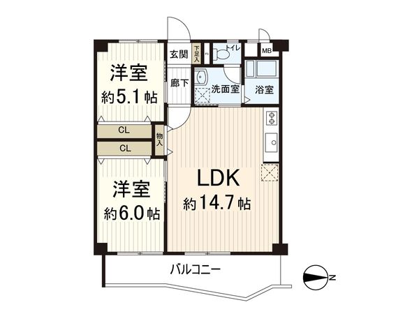 若江岩田パークマンション 間取図(平面図) 若江岩田パークマンション 間取図(平面図)