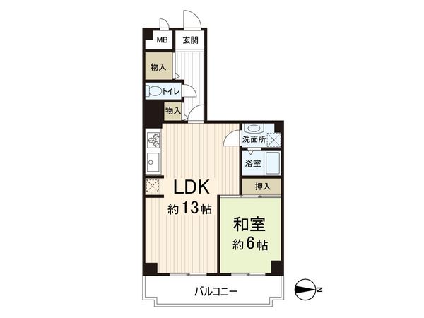 マンハイムグラン石切 間取図(平面図)