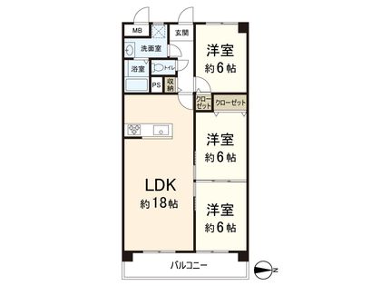 間取図(平面図)