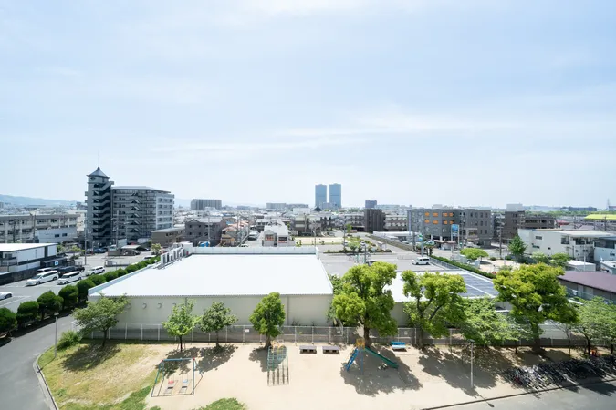 バルコニーからの眺望