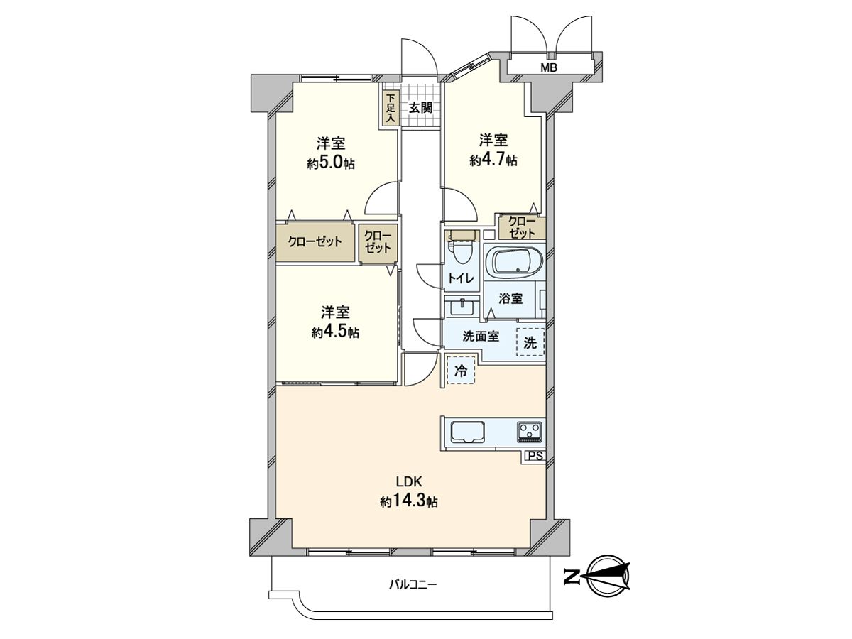 間取図(平面図)