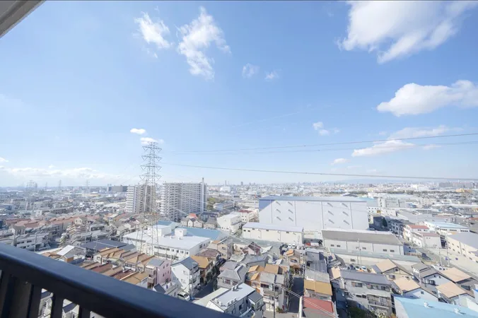 バルコニーからの眺望