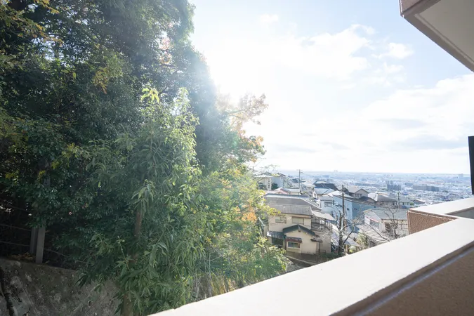 バルコニーからの眺望