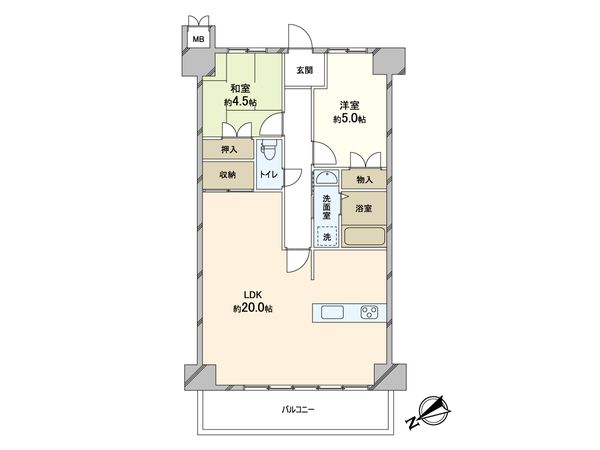 ディオフェルティ石切 間取図(平面図) ディオフェルティ石切 間取図(平面図)
