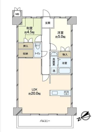 ディオフェルティ石切 間取図(平面図) ディオフェルティ石切 間取図(平面図)