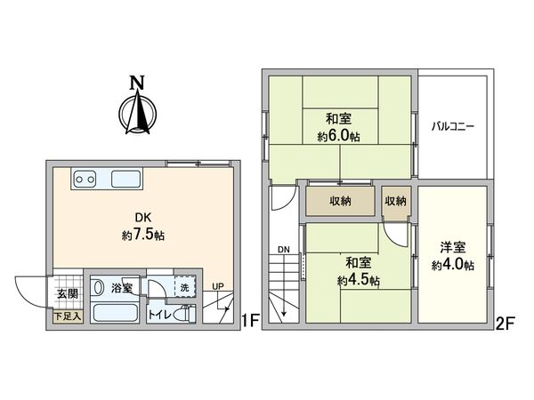シャトールメール Ⅰ 間取図(平面図) シャトールメール Ⅰ 間取図(平面図)