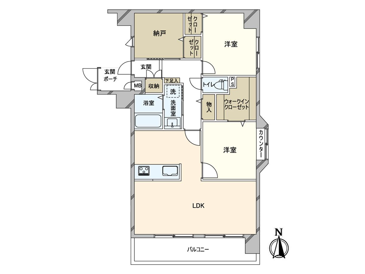 間取図(平面図)