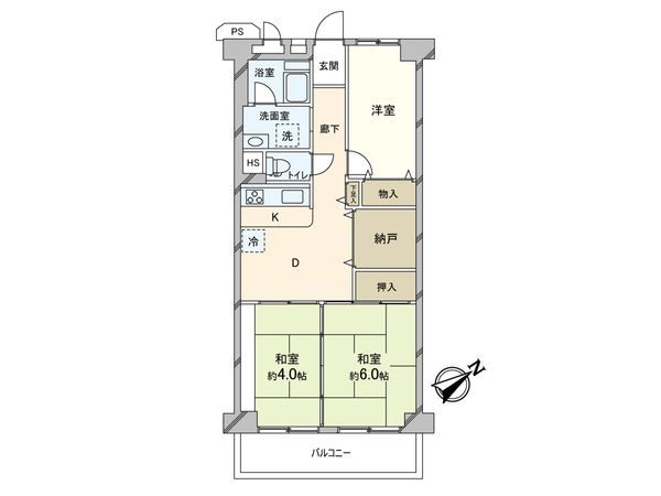 東大阪スカイハイツ 間取図(平面図) 東大阪スカイハイツ 間取図(平面図)