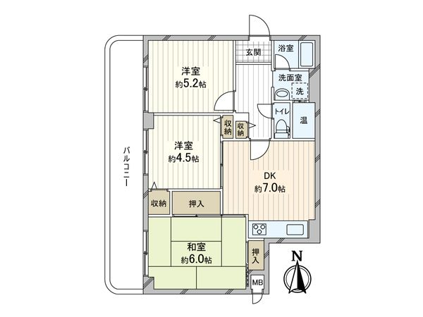 シャルム小阪1番館 間取図(平面図) シャルム小阪1番館 間取図(平面図)