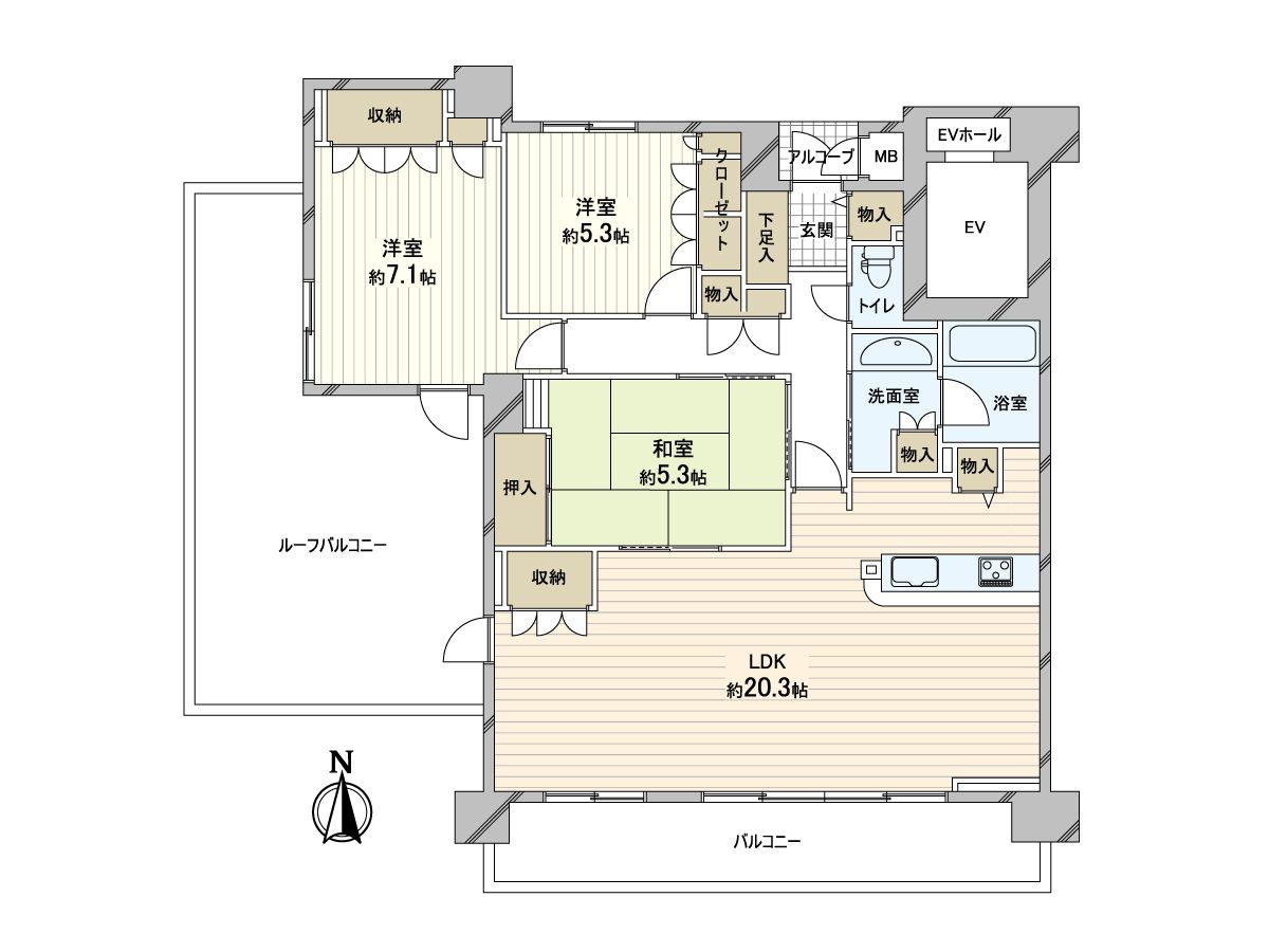 間取図(平面図)