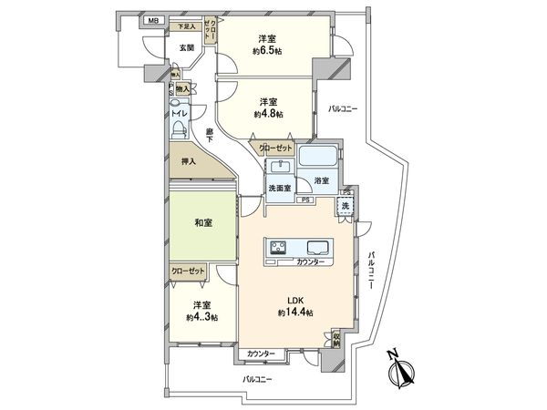 間取図(平面図)