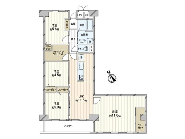 間取図(平面図)