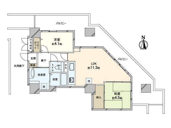 希来里 間取図(平面図) 間取図(平面図)