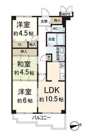 間取図(平面図)