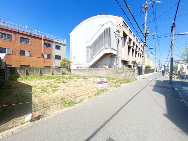 大阪市西成区千本中1丁目 土地 前面道路含む外観 大阪市西成区千本中1丁目 土地 前面道路含む外観