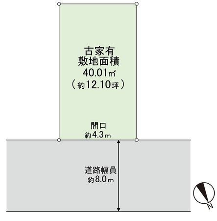 堺市堺区海山町4丁 区画図 堺市堺区海山町4丁 区画図