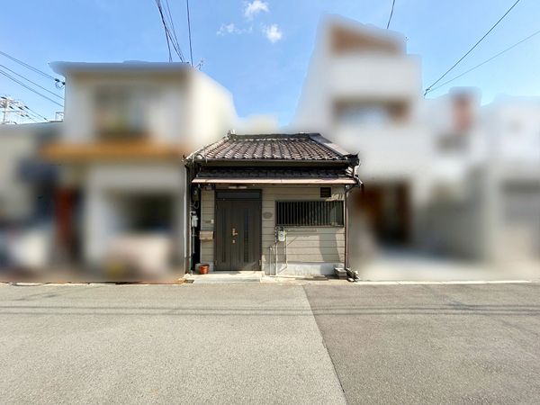 住吉区万代6丁目 前面道路含む外観 住吉区万代6丁目 前面道路含む外観