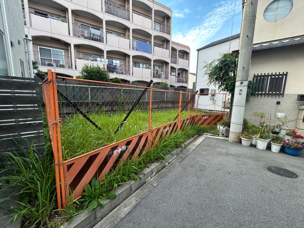 大阪市阿倍野区松虫通三丁目 売土地 土地写真