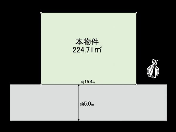宝塚市中山台1丁目 土地 区画図 宝塚市中山台1丁目 土地 区画図