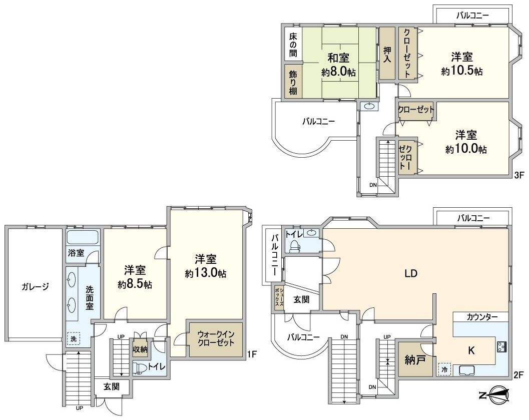 間取図(平面図)