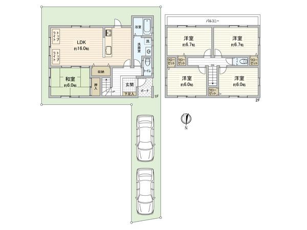 間取図(平面図)