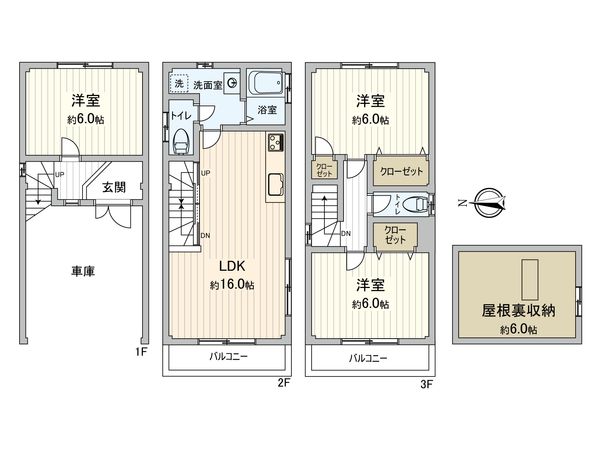 東住吉区今川1丁目 中古戸建 間取図(平面図) 東住吉区今川1丁目 中古戸建 間取図(平面図)