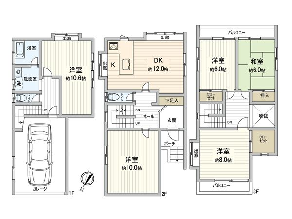 間取図(平面図)