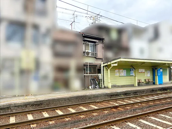 外観写真阪堺電気軌道「松虫」駅の東側のお家です。