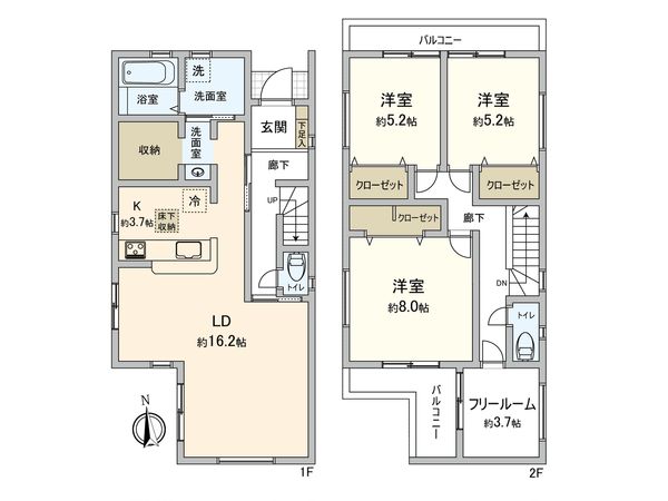 大阪市生野区田島3丁目 間取図(平面図) 大阪市生野区田島3丁目 間取図(平面図)