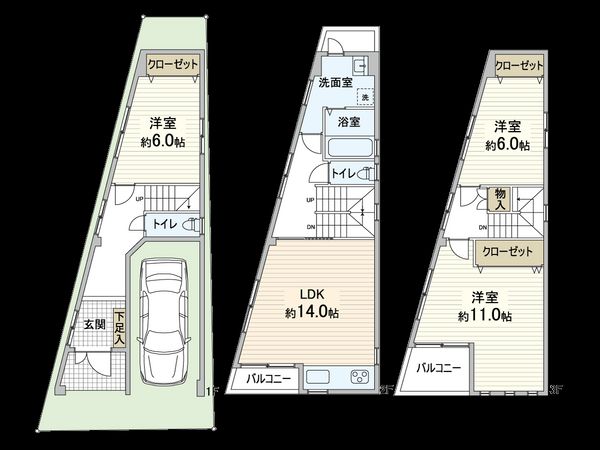 間取図(平面図)